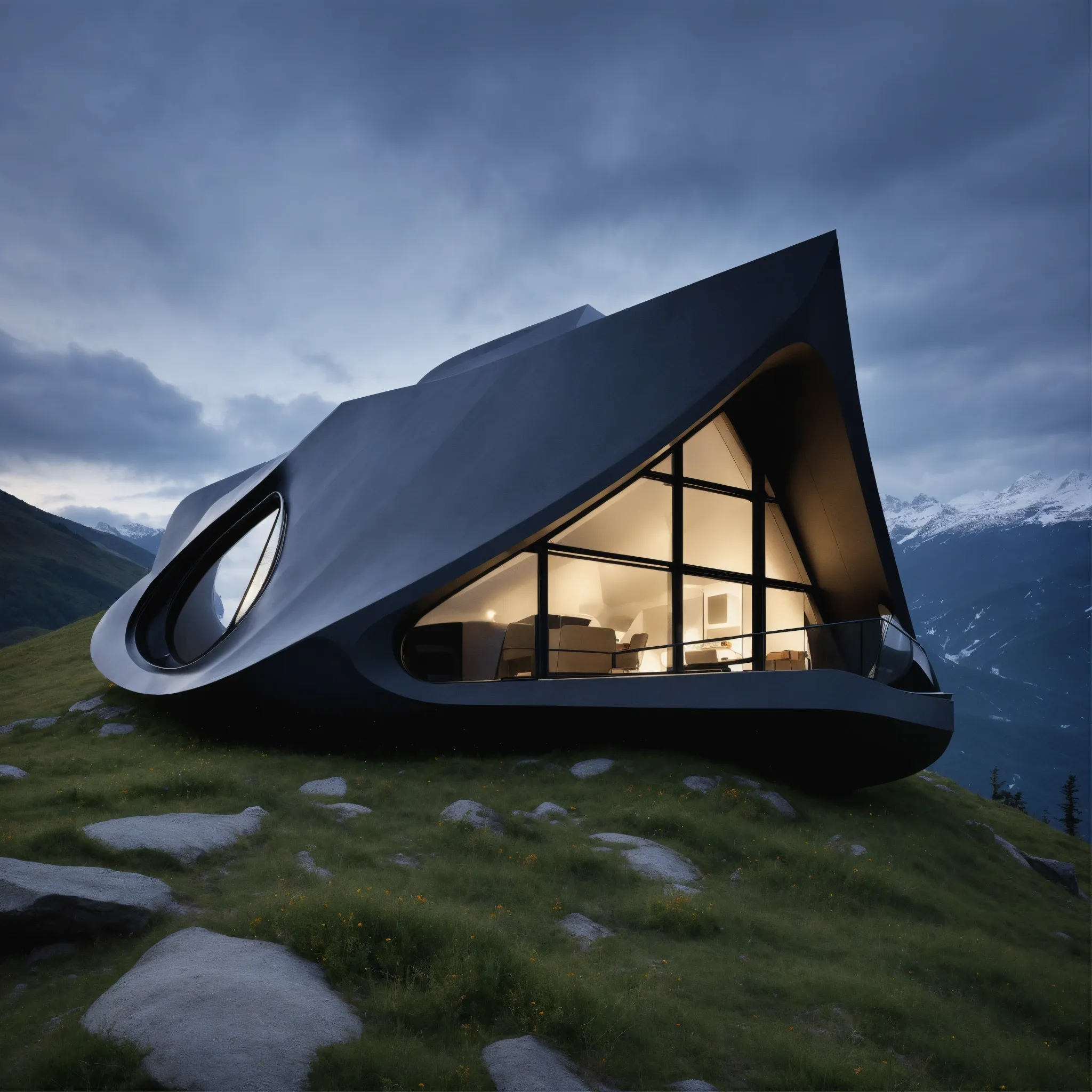 Team working on sustainable 3D design project